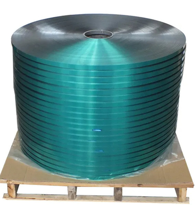 نوار فولادی 0.1 میلی متری با پوشش کوپلیمری سبز 390 مگاپاسکال ضد رطوبت