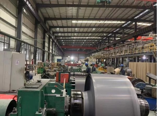 کویل ASTM A463 آلیاژ سیلیکون آلومینیومی پوشش داده شده مسکو گرم 508 میلی متر